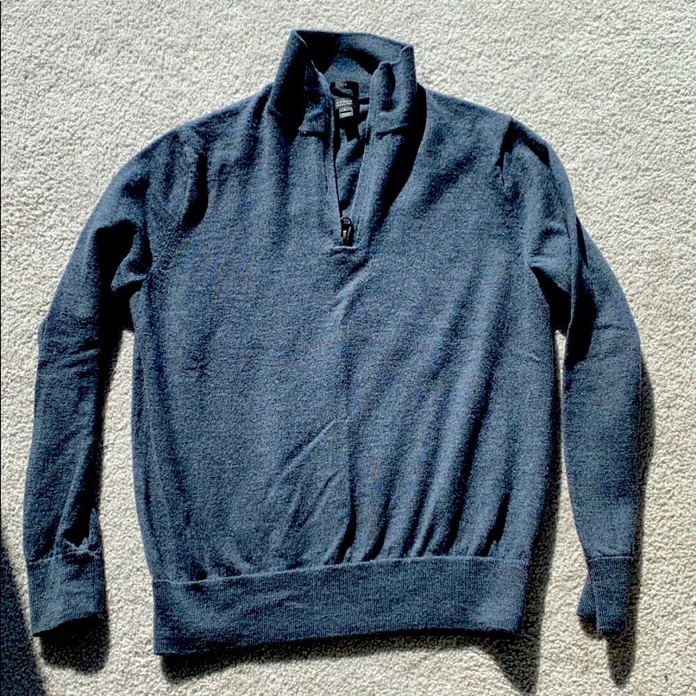J. Crew Quarter Zip Sweater